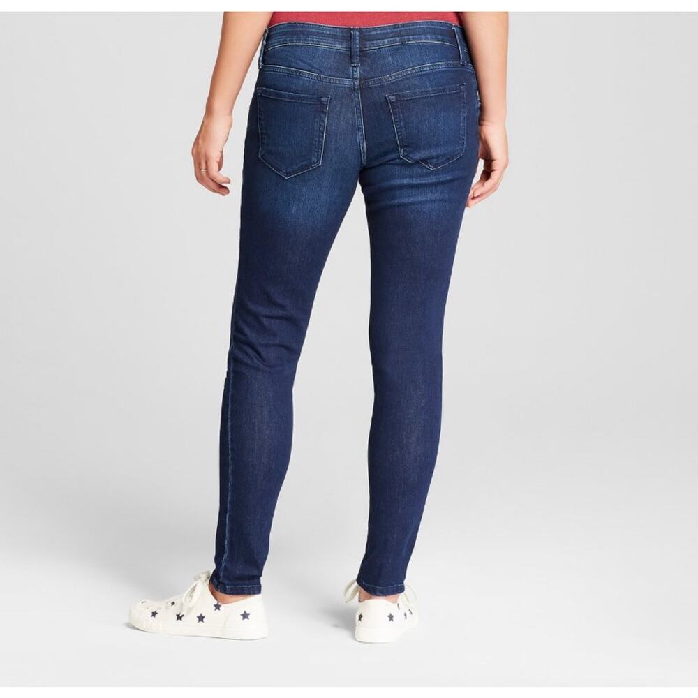 Under belly skinny maternity jeans dark easy sz 18 - Picture 2 of 4